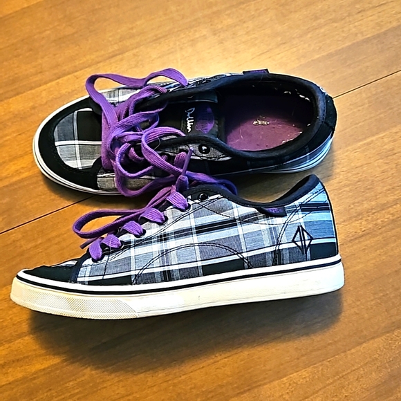 VANS  off the wall Dustin Dollin skater shoes size 7.5 - Picture 4 of 6